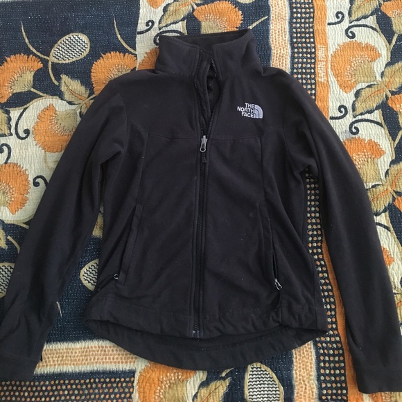 hole in north face jacket